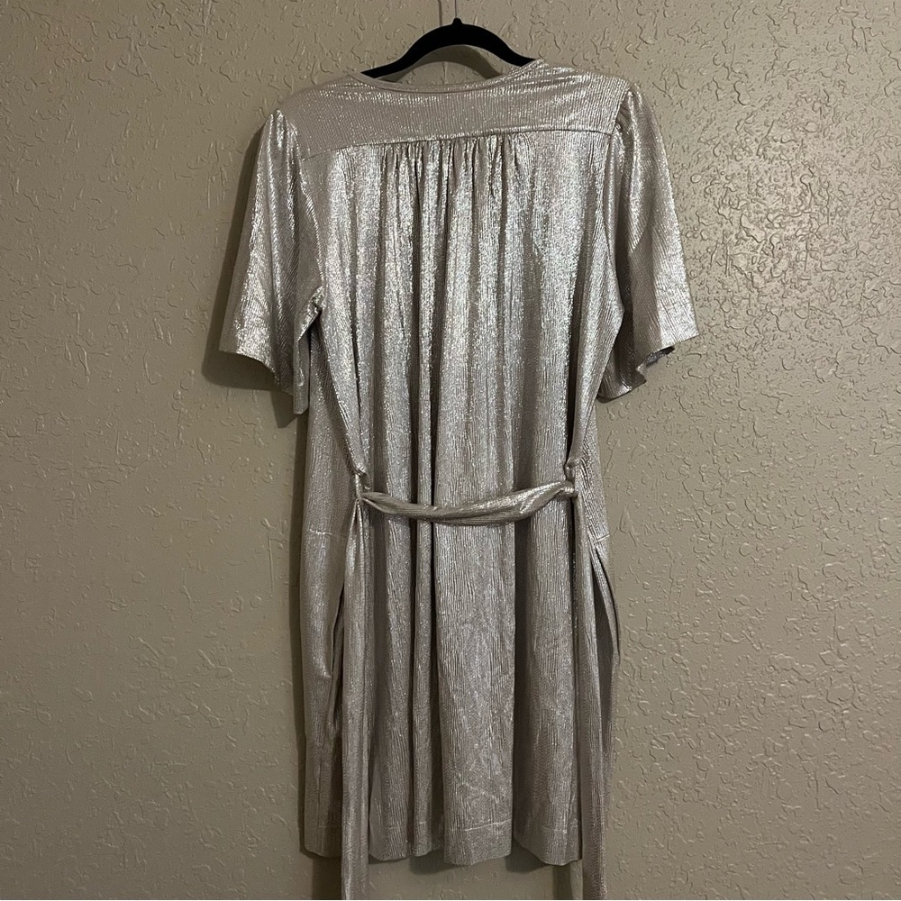 NWT Anthropologie Sabina Musayev Mercury Shirtdress Size Medium - Picture 5 of 6